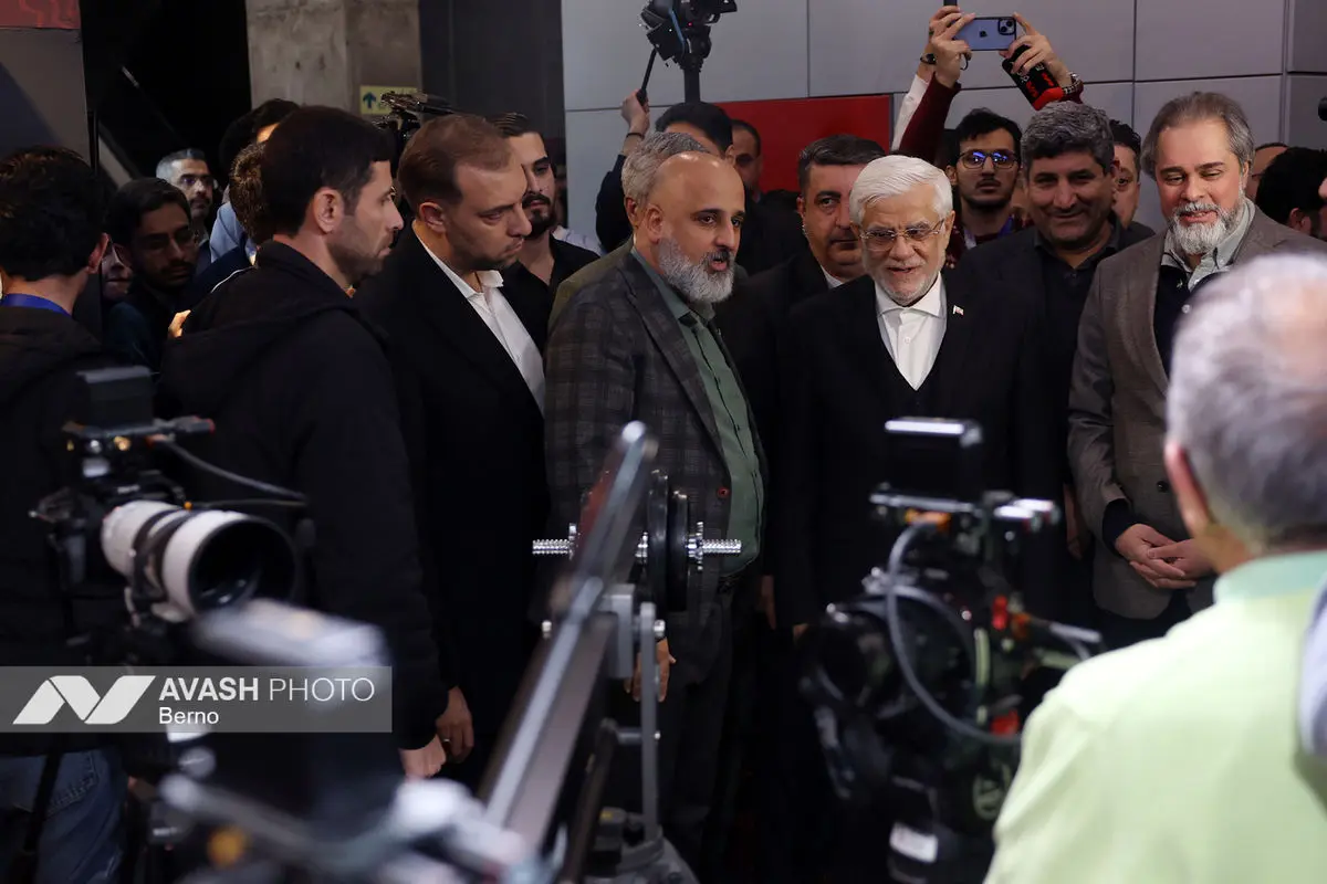 حضور محمدرضا عارف، معاون اول رئیس جمهور در پردیس سینمایی ملت