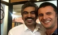 سروش صحت و رضا عطاران با تاکسی می‌آیند