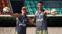 پیروزی ملی‌پوشان والیبال ساحلی در گام نخست