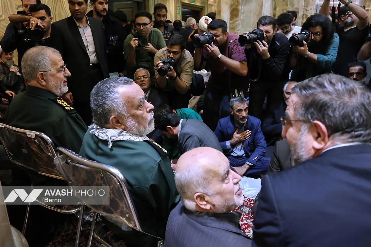مجلس ترحیم سردار «علیرضا افشار»