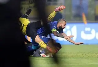 روزبه در نقش هاشمی نسب در دربی! +عکس