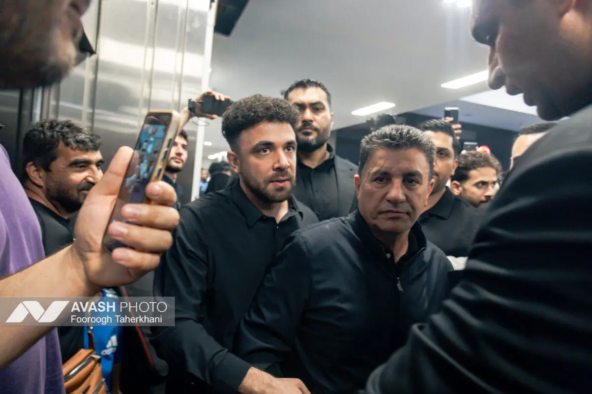 ورود کاروان تیم ملی فوتبال به کشور