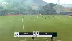 خلاصه دیدار استقلال مقابل خیبر