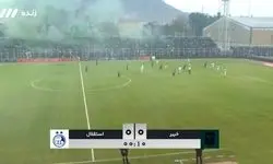 خلاصه دیدار استقلال مقابل خیبر