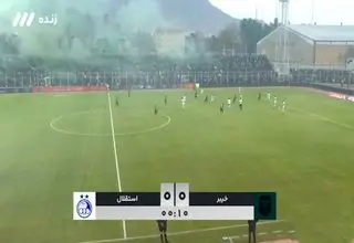 خلاصه دیدار استقلال مقابل خیبر