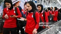 ورود اعضای تیم فوتبال بانوان به مالزی با استقبال سفیر