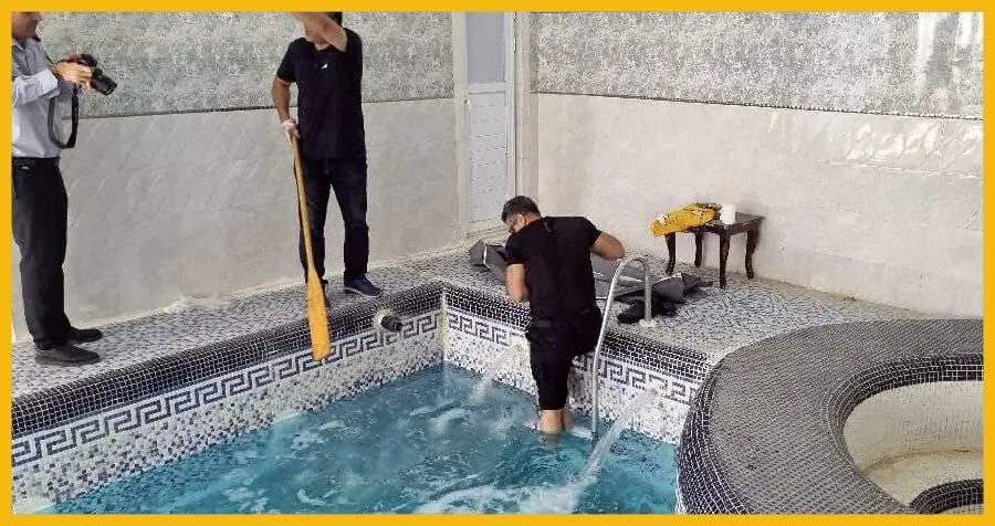 کشف جسد زن ۳۷ ساله در استخر ویلای اجارهای