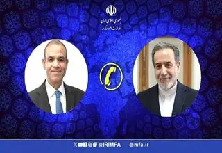 گفتگوی تلفنی وزرای خارجه ایران و مصر