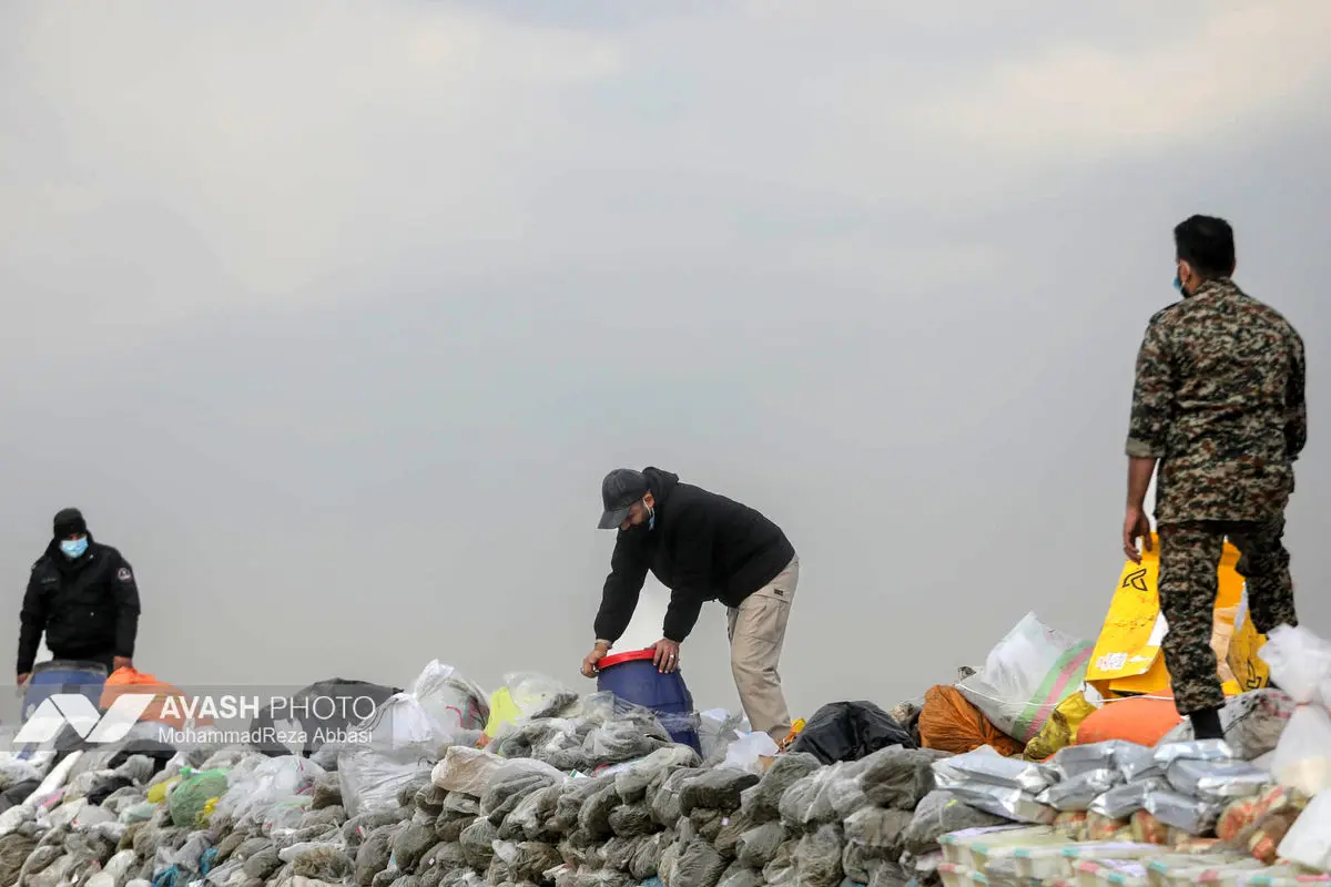 امحای ۲۰ تن مواد مخدر