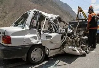 برخورد پراید و تریلی در محور میمه جان 3 زن را گرفت 