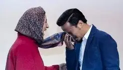 پیام احساسی حسین سلیمانی به فاطمه معتمدآریا برای تولدش