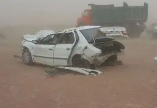 سقوط مرگبار یک خودرو به دره 