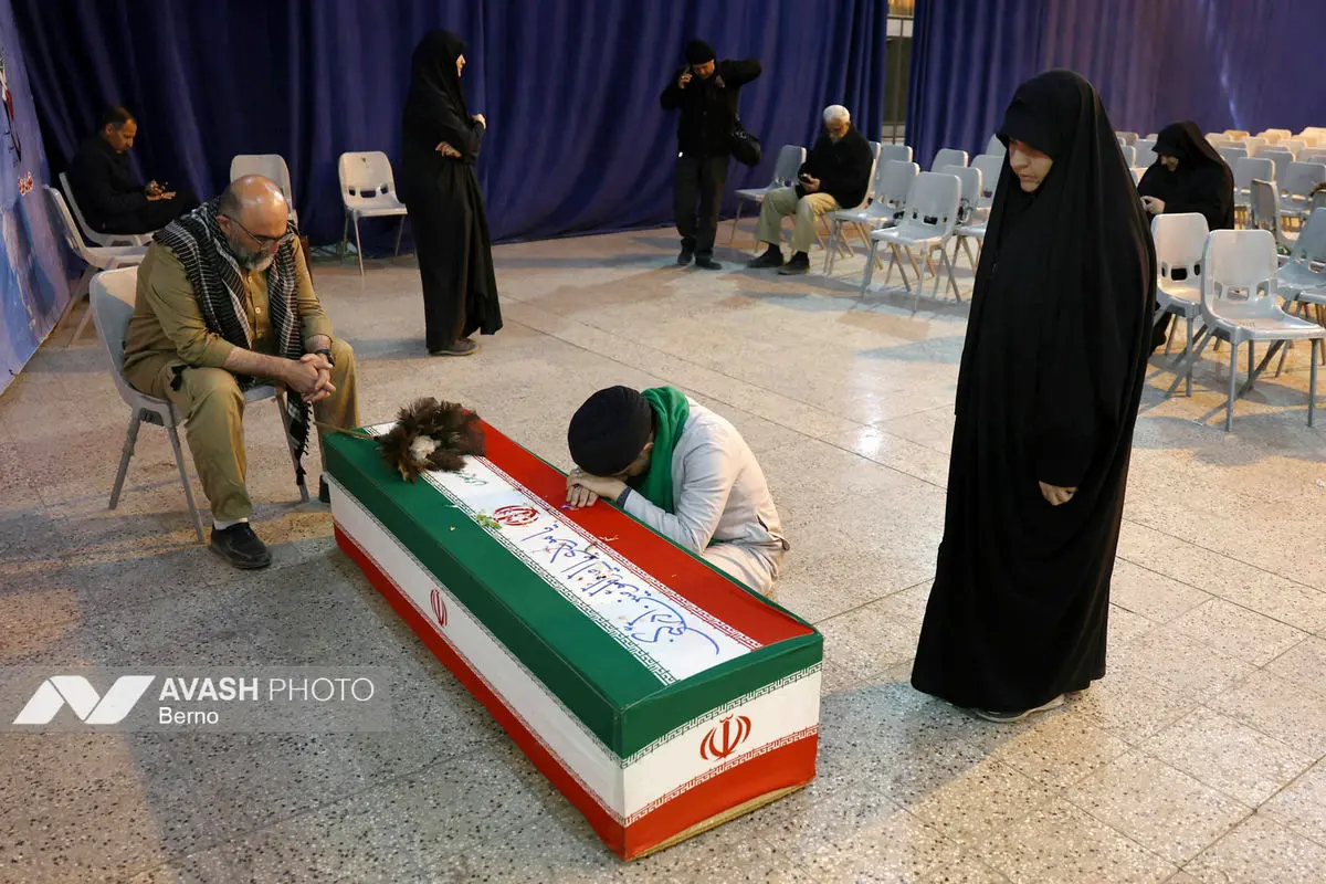 مراسم تشییع پیکر شهدای تجاوز آمریکا و رژیم صهیونیستی - تهران