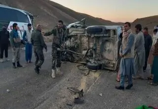 ۱۰ کشته و بیش از ۱۰ زخمی در تصادف جاده‌ای هرات افغانستان