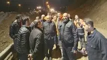 بازگشایی آزادراه پردیس- تهران پس از وقوع حادثه رانشی