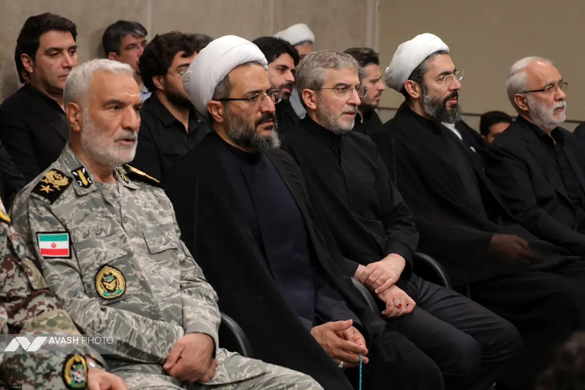عزاداری شهادت امام رضا (ع) با حضور رهبر انقلاب