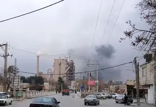 آتش‌سوزی در یک کارخانه سیمان +جزئیات