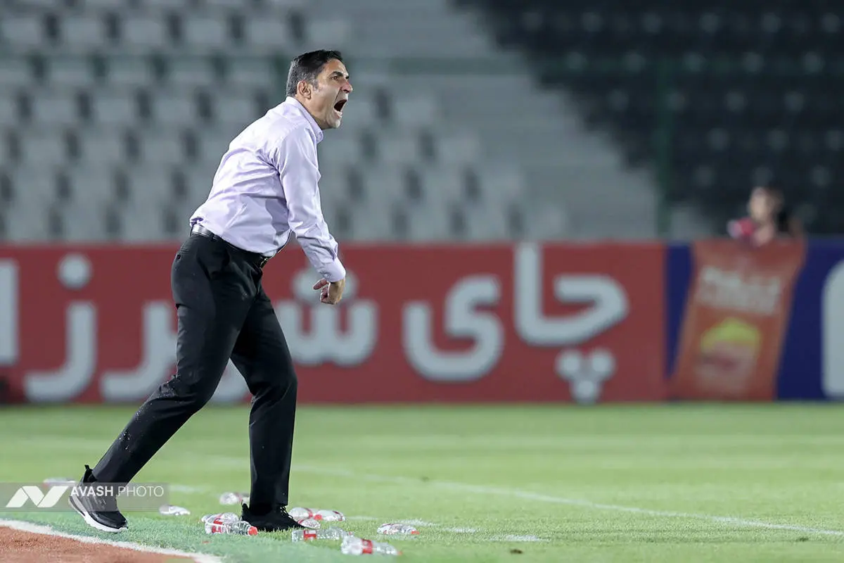 وحید هاشمیان پس از پنجمین تساوی: یکی از بهترین بازی‌های پرسپولیس بود