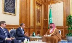 دیدار وزیر امور خارجه مصر با بن سلمان در ریاض