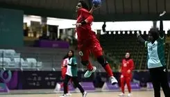 هندبال ایران- مالدیو؛ برتری ۴٩ بر ١٣ دختران ایران