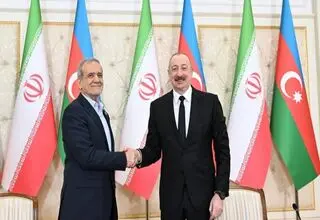 پزشکیان تولد علی‌اف را تبریک گفت