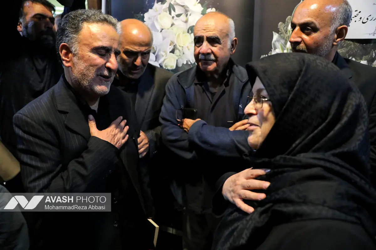 مراسم ترحیم سیدمحمد تاج‌زاده