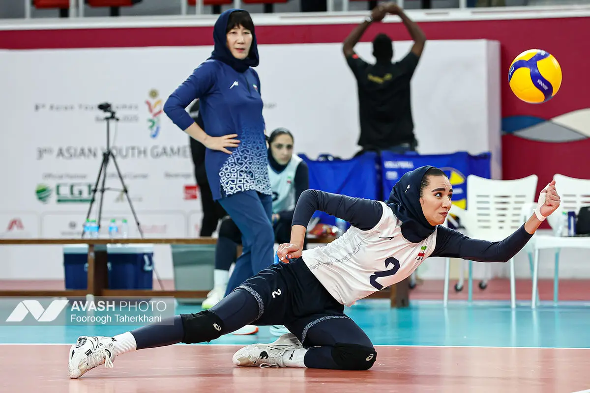 بازی‌های آسیایی جوانان؛ دختران والیبال ایران و  فیلیپین