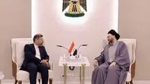 دیدار خطیب‌زاده با حکیم در بغداد