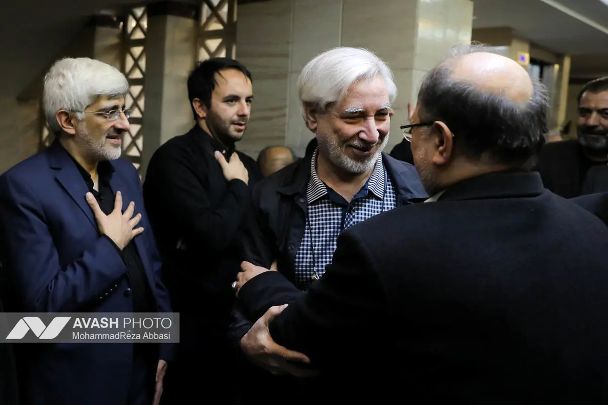 مراسم ترحیم اشرف بروجردی