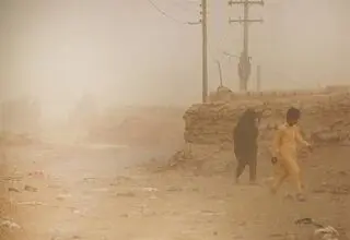 سرعت طوفان در این استان از ۱۰۰کیلومتر در ساعت رسید