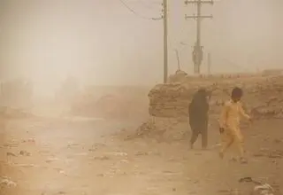 سرعت طوفان در این استان از ۱۰۰کیلومتر در ساعت رسید