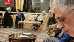 دیدار چهره‌های روحانی و سیاسی در منزل کرباسچی 