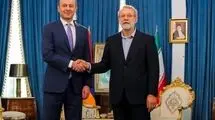 لاریجانی با مقام امنیتی ارمنستان دیدار کرد