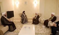 دیدار سید عمار حکیم با آیت‌الله جوادی آملی؛ بررسی چالش‌های امت اسلامی