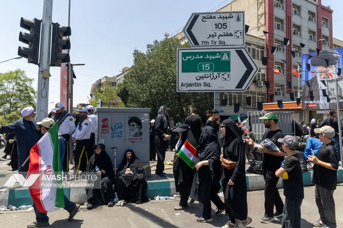 دومین روز مراسم وداع با رهبر شهید انقلاب