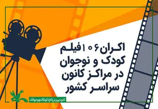 اکران ۱۰۰ انیمیشن و ۶ فیلم سینمایی کانون در تابستان ۱۴۰۴  