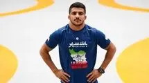 مدال طلا بر گردن غلامرضا فرخی نشست
