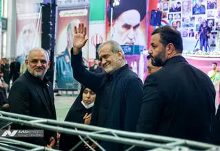 حضور سران قوا در مراسم گرامیداشت شهدای اقتدار