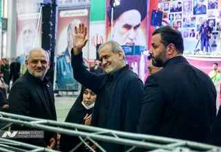 حضور سران قوا در مراسم گرامیداشت شهدای اقتدار