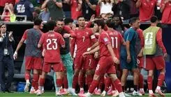 جشنواره گل پرتغال مقابل ازبکستان