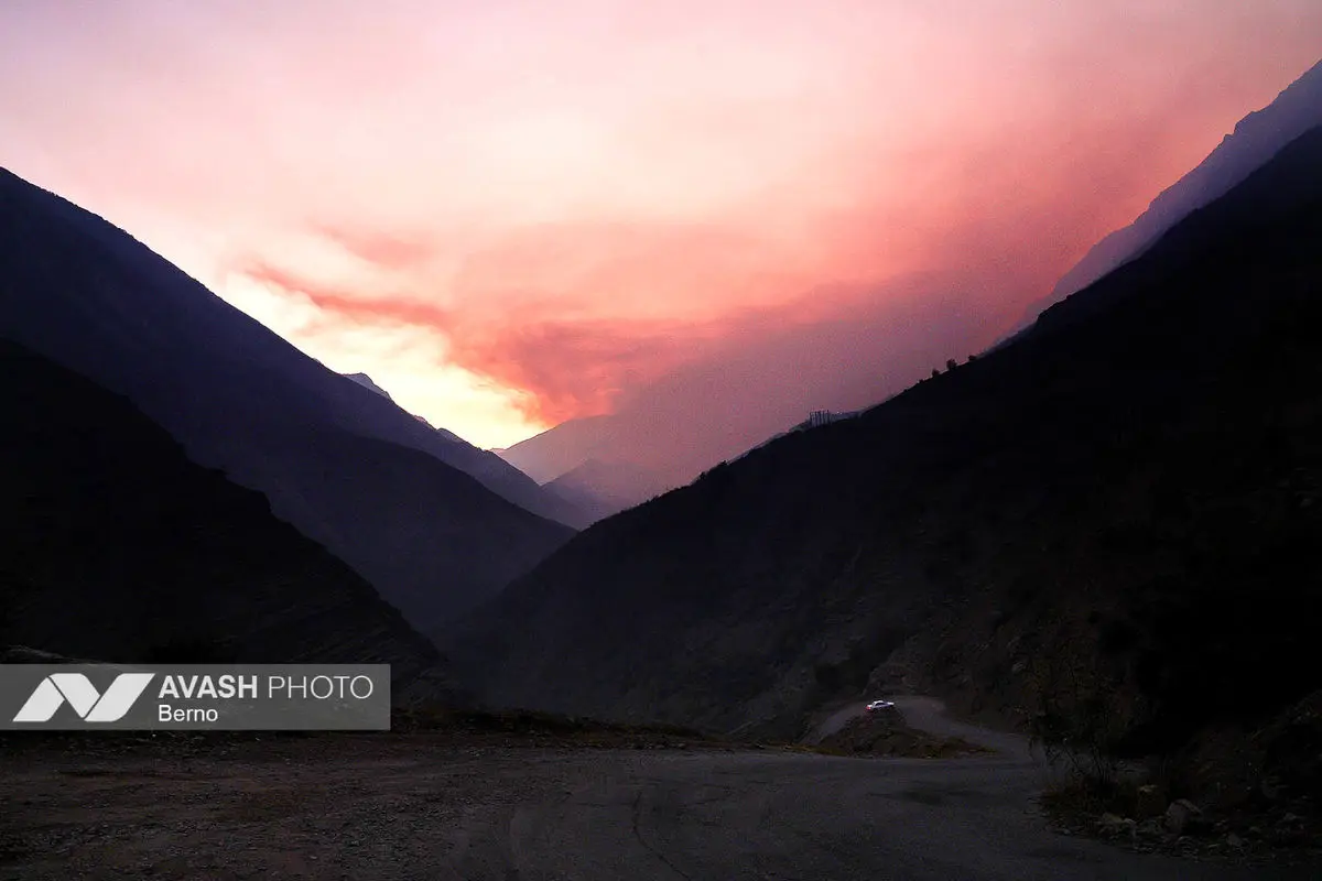 آتش‌سوزی مناطق کوهستانی روستاهای دلیر و الیت