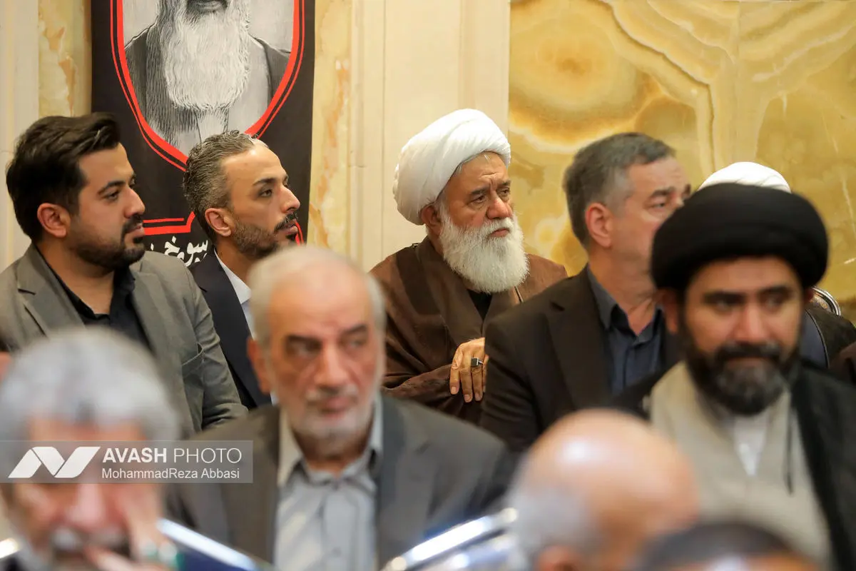 مراسم گرامیداشت شهید علی لاریجانی و فرزندش شهید مرتضی لاریجانی