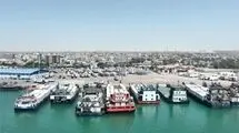پهلوگیری ۳۵ فروند کشتی در بندر شهید رجایی