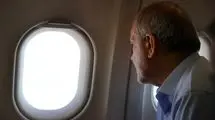 بازدید هوایی پزشکیان از بندر شهید رجایی
