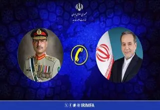 عراقچی با فرمانده ارتش پاکستان گفتگو کرد