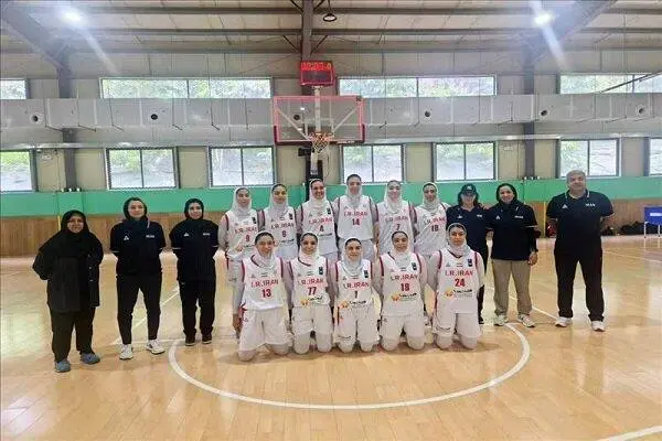 شکست تیم ملی بسکتبال زنان در سومین دیدار تدارکاتی