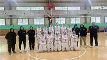 شکست تیم ملی بسکتبال زنان در سومین دیدار تدارکاتی