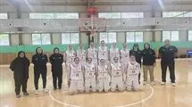 شکست تیم ملی بسکتبال زنان در سومین دیدار تدارکاتی