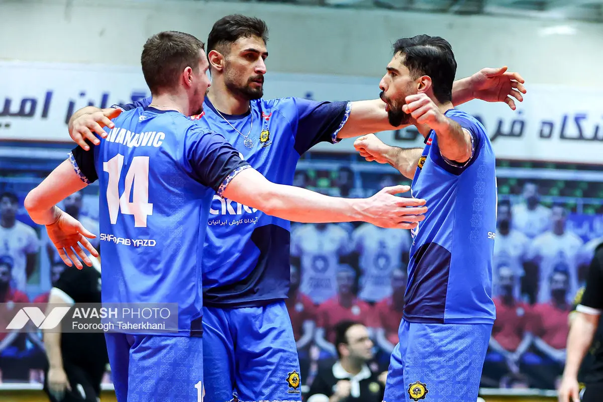 لیگ برتر والیبال - فولاد سیرجان و شهداب یزد