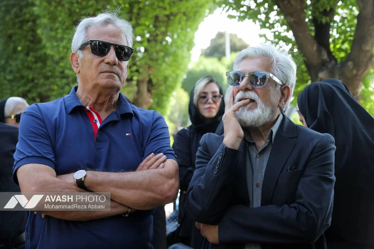 مراسم بدرقه پیکر بهروز رضوی
